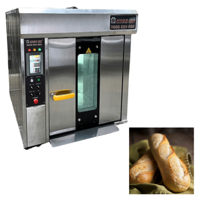 Horno rotativo de 6 bandejas de calidad superior con carro Altuntop utilizado en restaurantes Horno de pizza comercial Motor 1Hp Fabricante - Product Image 1