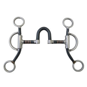 Caballo de alta calidad, broca occidental, Media mejilla, colores sólidos/brocas occidentales hechas a medida para equipos de Carreras de Caballos - Product Image 1