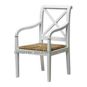 Chaise de salle à manger élégante en bois massif-Mobilier de maison au design traditionnel pour appartement et villa - Product Image 3