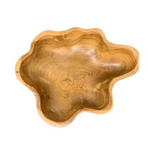 Kitchen Round Baby Natural Wooden <b>Dough</b> <b>Bowls</b> decorative items Fruit Mixing <b>Bowl</b> Set Bamboo mala <b>Bowl</b> - Product Image 5