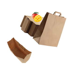 ถุงกระดาษพกพาสำหรับผลไม้และผักพร้อมด้ามจับย่อยสลายได้เป็นมิตรต่อสิ่งแวดล้อมขายส่งจากแบรนด์เวียดนาม - Product Image 6