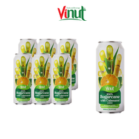 Nouveauté 100% 500ml peut boisson au jus de canne à sucre-OEM ODM certification complète fabrication de boissons échantillon gratuit HALAL