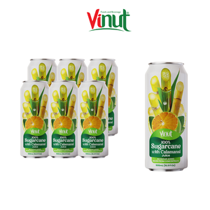 Nueva llegada 100% 500ml lata bebida de jugo de caña de azúcar-OEM ODM certificación completa fabricación de bebidas muestra gratis HALAL - Product Image 2