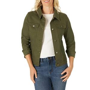 Chaquetas Vaqueras Casuales de Mezclilla para Mujer, Precio al por Mayor, Chaqueta Vaquera de Algodón Tejido, Estilo Moderno para Damas, Proveedor de BD - Product Image 1