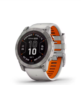 Superbe réduction, montre connectée GPS solaire Fenix 7XPro Sapphire 100% authentique, 51 mm, polymère renforcé de fibres, gris carbone DLC titane - Product Image 1