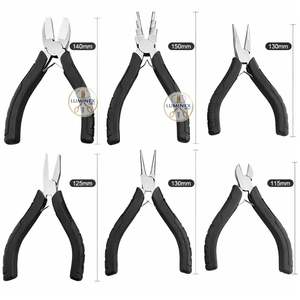 6 Piece Stainless Steel Jewelry Pliers Set for <b>Bracelet</b> Making and DIY - Product Image 2
