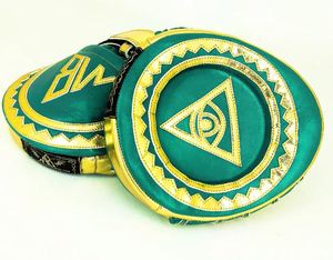 Tùy Chỉnh Micro Boxing Tập Trung Găng Tay Da Cong Mục Tiêu Miếng Đệm Cho Đào Tạo & sparring MMA Muay Thái Kicboxing - Product Image 3