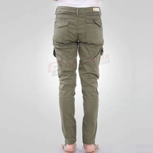 Pantalones vaqueros para mujer Último diseño Moda casual Señoras Pantalones vaqueros transpirables de secado rápido para mujer - Product Image 3