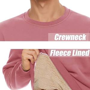 100% algodón orgánico francés Terry cuello redondo forrado sudadera - Product Image 5