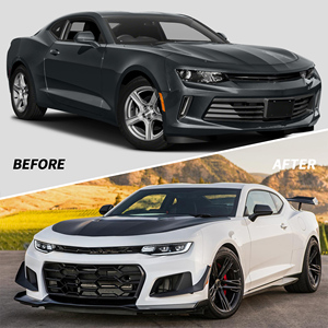 Phares de projecteur LED VLAND pour <span class=keywords><strong>Chevrolet</strong></span> Chevy Camaro 2016-2018 (LT,SS, RS, <span class=keywords><strong>ZL</strong></span>,LS, coupé, cabriolet) - Product Image 5