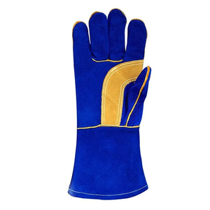 Guantes de soldadura de trabajo industrial térmicos protectores personalizados producto de alta demanda guantes de soldadura para la venta - Product Image 3