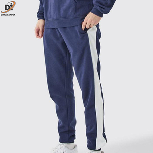 OEM High Quality Custom Men's Cotton Tracksuit XL Size Breathable Fitness Printed Logo Winter Top <b>Pant</b> Sets for Adults - Product Image 6