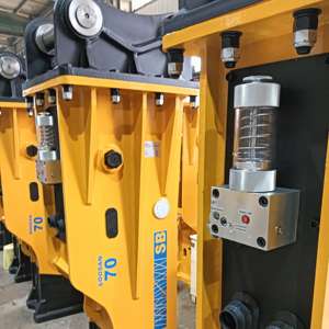 Гидравлический молоток <span class=keywords><strong>SOOSAN</strong></span> SB70 для экскаватора или экскаватора-погрузчика - Product Image 3