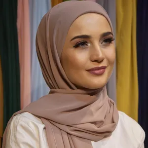 New Season Women Scarves Hijabs Islamic Clothing Abaya Ready Made Practical Bonnet Shawl Turkish Products Modest Dresses