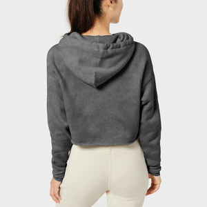 Sudadera con capucha de alta calidad para mujer, nuevo Color sólido, informal, holgado, estampado personalizado para invierno - Product Image 2