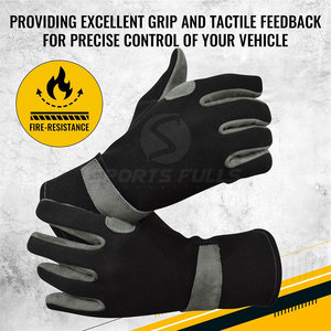 Gants de course de karting respirants personnalisés pour le cyclisme et l'utilisation en équipe/club, résistants à la chaleur, haute performance - Product Image 3