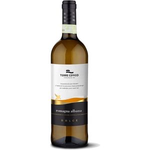 Italy Terre Cevico Sweet White Albana Di Romagna DOCG Rich Floral Italian <b>Dessert</b> Wine 750ml 6 Bottles Per Pack - Product Image 1