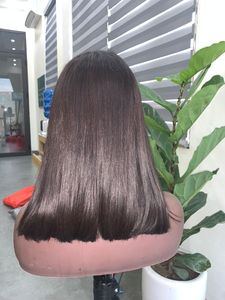 Extensión de cabello humano Natural vietnamita 100% hueso recto Remy trama de cabello estilo de tejido preadherido mejor calidad - Product Image 4