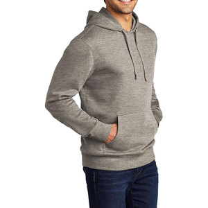 Pull à capuche vierge de haute qualité pull en polaire épaisse surdimensionné en vrac personnalisé lourd 500GSM hommes sweats à capuche - Product Image 6