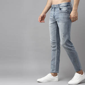Jeans pour homme de qualité supérieure, coupe droite, taille mi-haute, respirant et léger, design soigné, nouvelle collection, prix abordable - Product Image 2