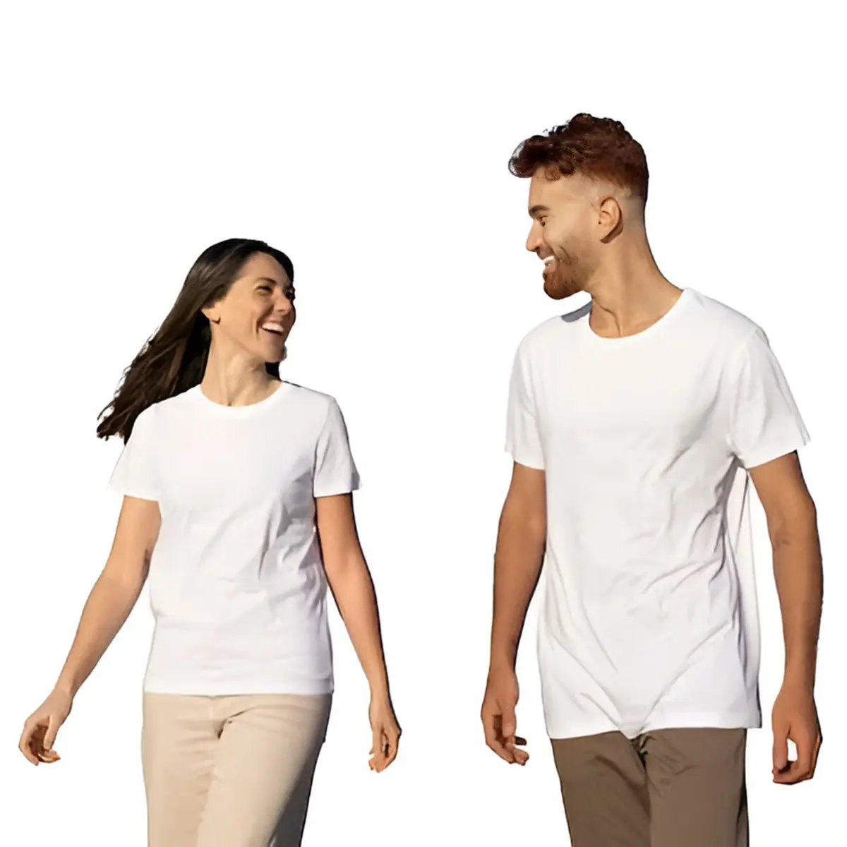 Kaus pria dan wanita Harga bagus pakaian produsen untuk rumah