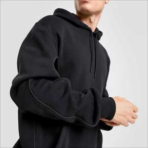 Sudadera con capucha NOCTA de forro polar con cremallera, peso pesado premium, logotipo frontal personalizado, estilo streetwear, oversize, de algodón, bordada, para otoño - Product Image 5