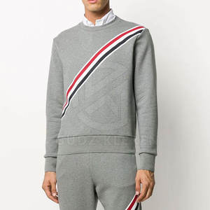 Dernière conception vêtements d'hiver pour hommes sweats chauds de haute qualité pour hommes sweat 100% coton polaire col rond hommes sweats - Product Image 2