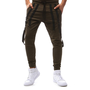 กางเกงคาร์โก้กางเกงผ้าโพลีเอสเตอร์สำหรับผู้ชายกางเกงใส่วิ่งสไตล์ใหม่กางเกงใส่สบายมีกระเป๋าหลายกระเป๋า - Product Image 3