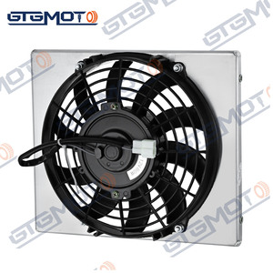 GTGMOTO Carénage de radiateur en aluminium + ventilateur pour <span class=keywords><strong>Artic</strong></span> <span class=keywords><strong>Cat</strong></span> Prowler 700 550 TRV 700 550 450 - Product Image 1