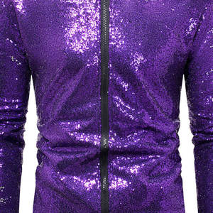 Winter Warm Fashion <b>Sequin</b> <b>Jacket</b> For <b>Man</b> Comfortable Lightweight <b>Man</b> <b>Jackets</b> For Outdoor Activities <b>Sequin</b> <b>Men's</b> <b>Jackets</b> - Product Image 2