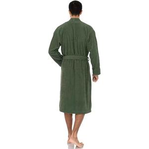 ชุดคลุมอาบน้ำผ้าวาฟเฟิลสำหรับผู้ชายชุดคลุมอาบน้ำชุดกิโมโนแบบยาวดูดซับน้ำน้ำหนักเบาสุดหรู - Product Image 3