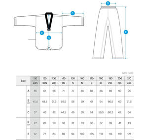 Uniforme de Karate transpirable Gi de entrenamiento de algodón y poliéster de gran oferta 2025 de alta calidad con función elástica - Product Image 6