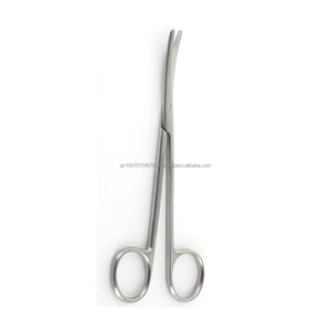 Tijeras de Disección Curvas Metzenbaum, Herramienta Quirúrgica Manual de Acero Inoxidable Premium, Certificación CE ISO Clase I, Marca Privada OEM - Product Image 1