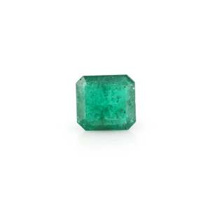 Esmeralda Zambiana - Gema Suelta Facetada de 6.3 Quilates, Verde, Ópalo Natural, Diamante, Cuarzo, Varias Formas: Cojín, Corazón, Óvalo, Pera, Esmeralda - Product Image 1