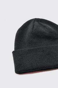 หมวกบีนนี่ไหมพรมถักสำหรับผู้ชายผ้าแจ็คการ์ดสี100% โลโก้แบบออกแบบได้ตามต้องการสำหรับฤดูหนาว - Product Image 4