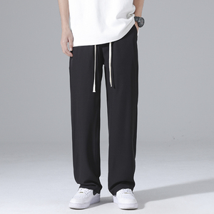 S-4XL กางเกงลำลองผ้าแคนวาสสำหรับผู้ชายผ้าแคนวาสแบบแห้งเร็วบางสำหรับฤดูร้อน - Product Image 3