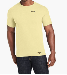 T-shirts pour hommes 100% coton, impression numérique unie, logo personnalisé, qualité supérieure, en provenance du Bangladesh - Product Image 5