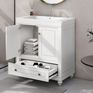 Durability and Moisture Resistance Modern Designs Bathroom <b>Cabinets</b> Easy Maintenance by Manufacturer - Product Image 3