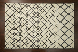 Nouvelle Arrivée Tapis de Couloir Moderne en Laine Fait Main, Design Subtil et Éclatant, Tissé à la Main, Lavable, Décoration d'Intérieur Douillette - Product Image 4