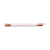 Hot Sale Weiß Hochwertiges Koaxialkabel TV-Kabel RG6U 48% CCS 1.02 Aluminium folie 100 Kupferdraht PVC Länge 100m RoHS