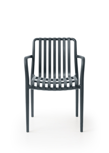 Chaise en plastique empilable moderne pour restaurant, mobilier de jardin extérieur pas cher en gros, fabricant de chaises de salle à manger pour hôtel, café - Product Image 2
