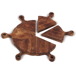 Tabla de servir de Pizza personalizada, plato de madera hecho a mano para Pizza, bandeja para servir, tabla para cortar, pizzería, plato para servir, rebanada - Product Image 1