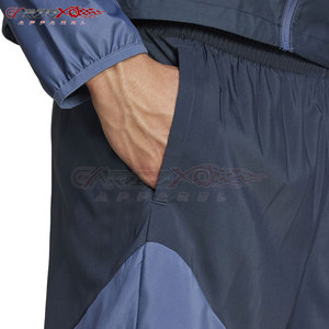 Short coupe-vent léger pour hommes avec tissu à séchage rapide et short coupe-vent décontracté confortable - Product Image 5