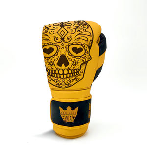 Gants d'entraînement en cuir de qualité supérieure Gants de MMA et de boxe faits à la main au Pakistan Rembourrage en mousse absorbant les chocs - Product Image 1