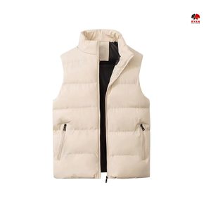 Gilet matelassé décontracté pour homme Ryan Pro Gear, imperméable, respirant, col montant, fermeture éclair, logo sur le devant - Product Image 2