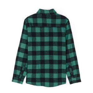 Chemise en flanelle pour homme avec logo imprimé personnalisé de haute qualité, matériau personnalisé, chemise en flanelle flexible pour homme, nouveau design, prix raisonnable - Product Image 6