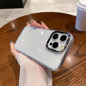 เคสโทรศัพท์ซิลิโคนอ่อนนุ่ม TPU ใสน่ารักสำหรับผู้หญิงเคส<span class=keywords><strong>โทรศัพท์</strong></span><span class=keywords><strong>ขยะ</strong></span>16/17 iPhone จำนวนมากขายส่ง - Product Image 3