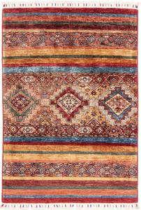 Alfombra Rectangular de lana marrón para puerta de seda, lavable, con flecos, patrón cuadrado, alfombras, sala de estar, espacio de oración, decoración del hogar - Product Image 4