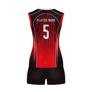 Uniforme de volley-ball, uniformes pour femmes, dessins personnalisés de haute qualité, Sublimation, 2022 - Product Image 4