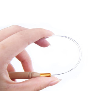 JACKBILLY - Aguja de Acero Inoxidable para Extensiones de Cabello, Enhebrador de <span class=keywords><strong>Micro</strong></span> Lazos, Dispositivo de Nano Cuentas para Extensiones de Cabello de Uso Comercial - Product Image 6